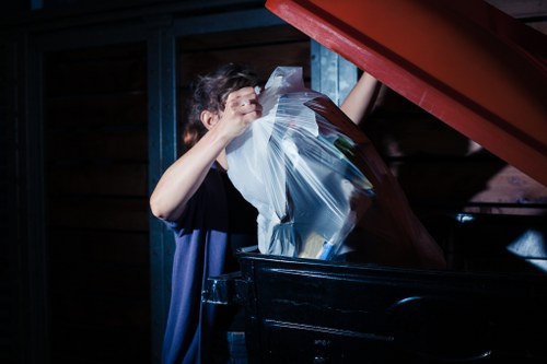 Professional team conducting an initial loft clearance assessment