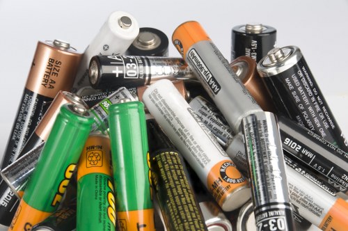 Man and van departing after a successful waste collection in Pimlico